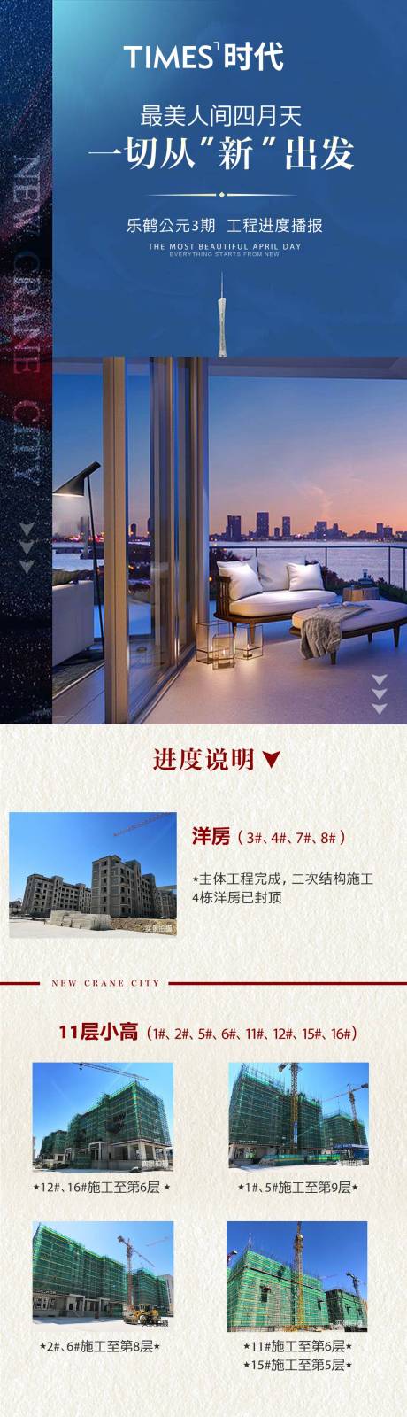 源文件下载【享设计】搜索编号：20880004789785374【房地产工程播报长图海报】