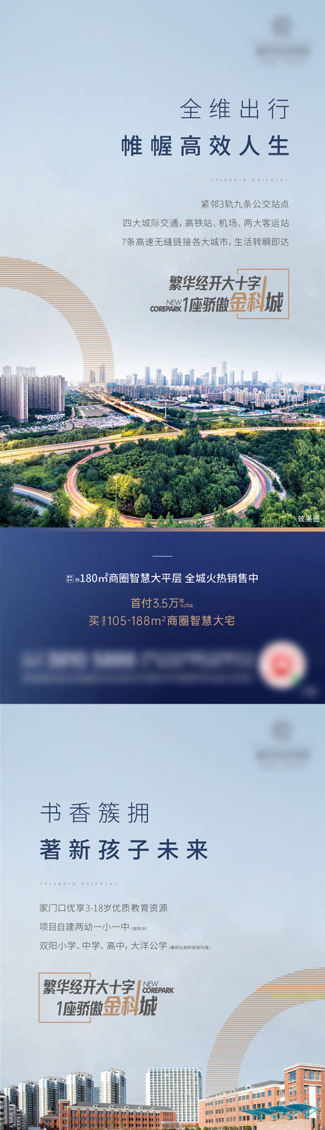 源文件下载【房地产配套价值刷屏海报】编号：77960004635472396