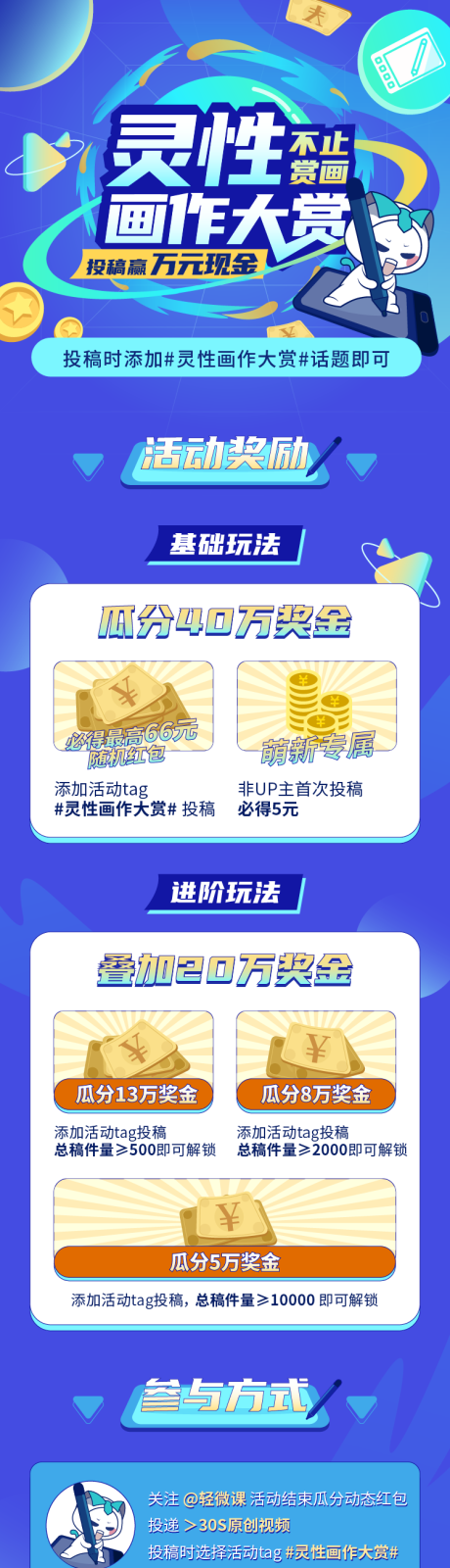 源文件下载【课程详情页活动页潮流海报手绘长图】编号：16730004591445564
