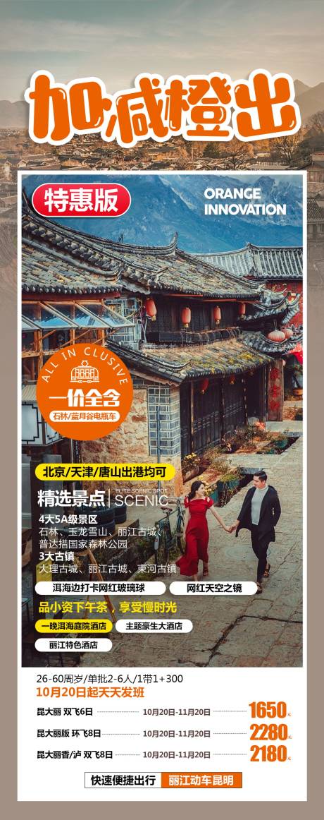 源文件下載【云南旅游海報設計】編號：70890004654341376