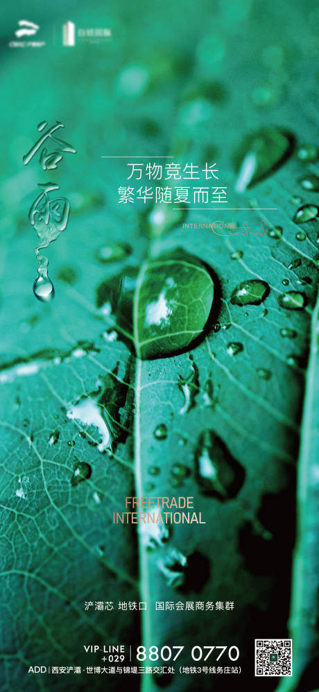 源文件下载【谷雨节气单图】编号：97710004629945137