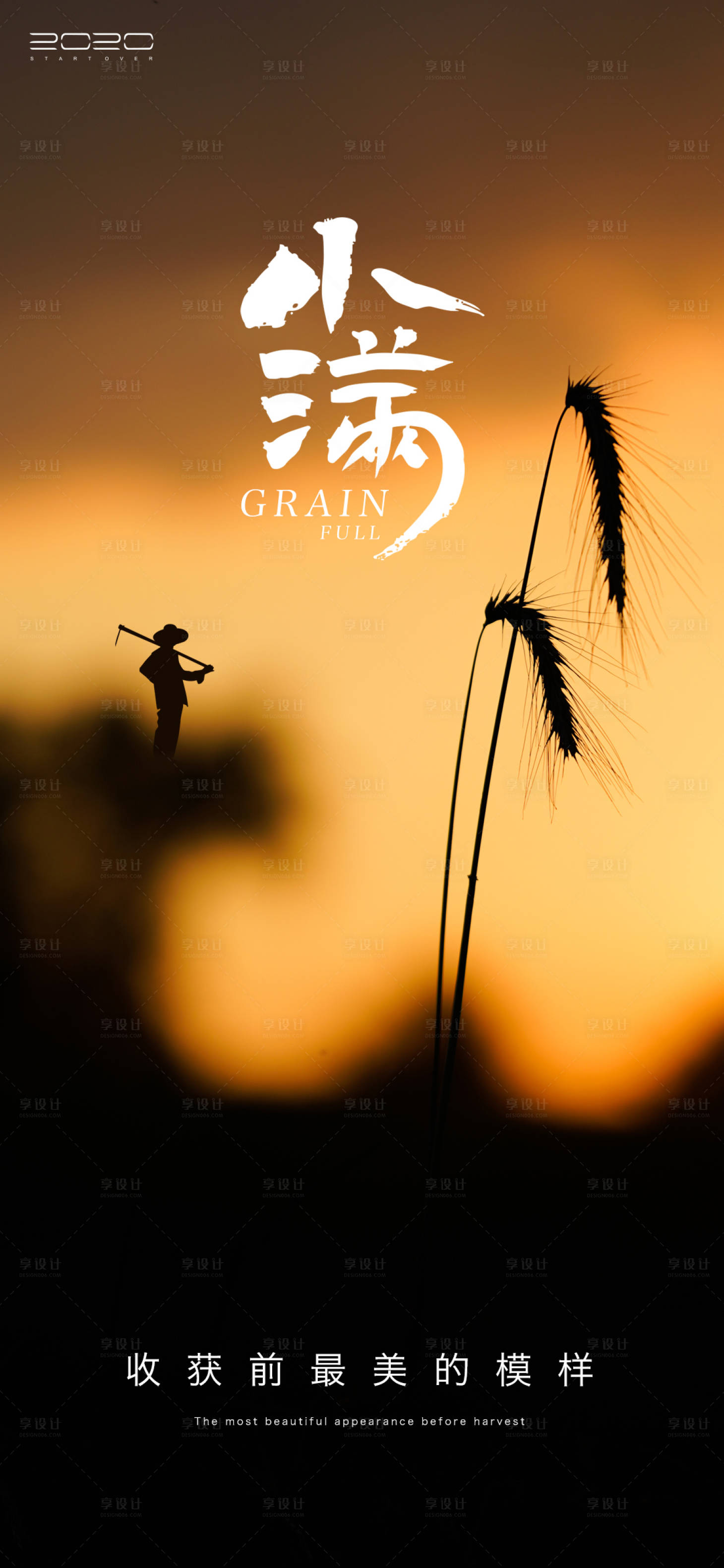源文件下载【小满节气海报】编号：50800004660714947