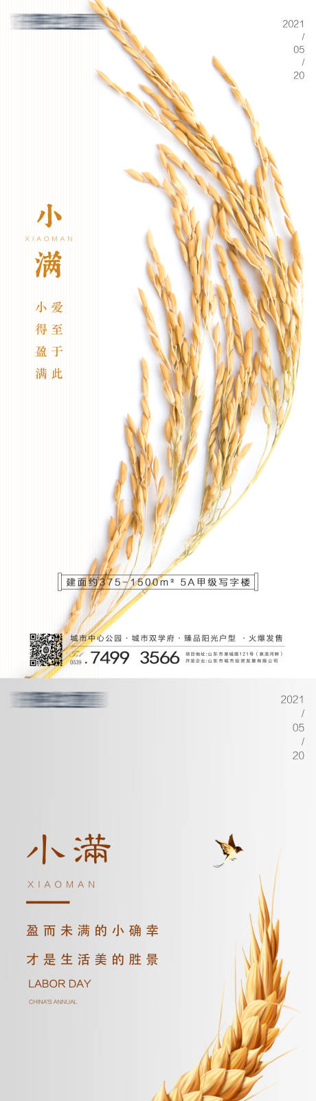 源文件下载【小满立夏节气海报】编号：20210506094843488