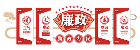 源文件下载【廉政文化墙】编号：15170004574908175