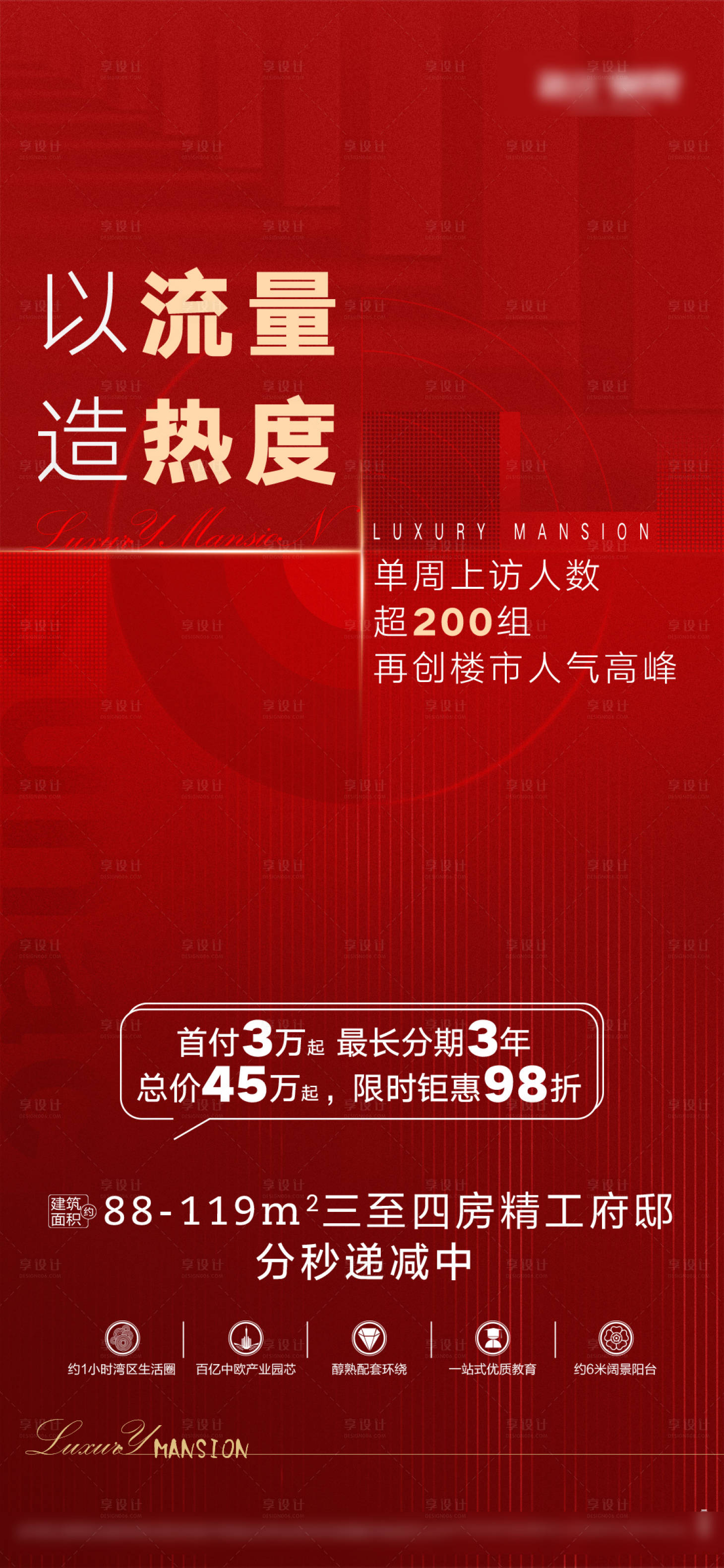 源文件下载【楼盘房地产热度海报】编号：20210524114537050