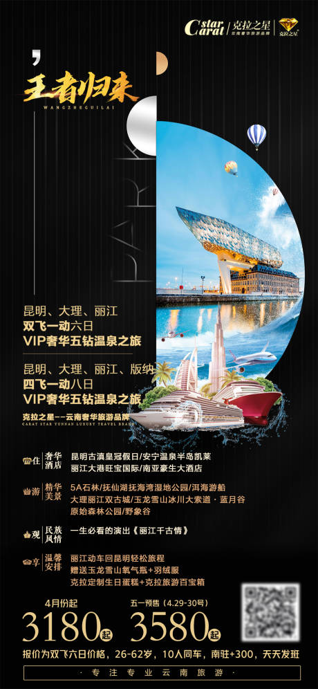源文件下载【云南旅游海报 】编号：45030004752991338