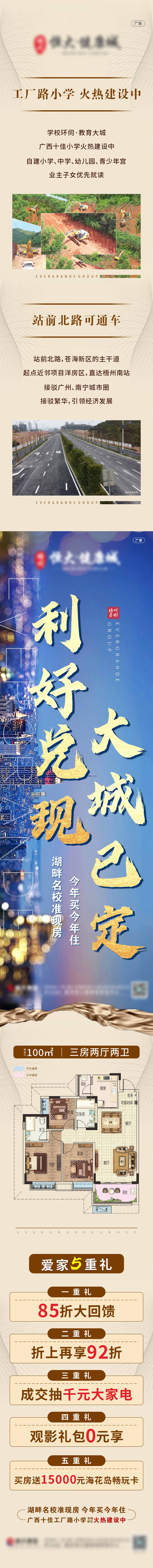 源文件下载【享设计】搜索编号：39120004741566184【地产利好价值长图】