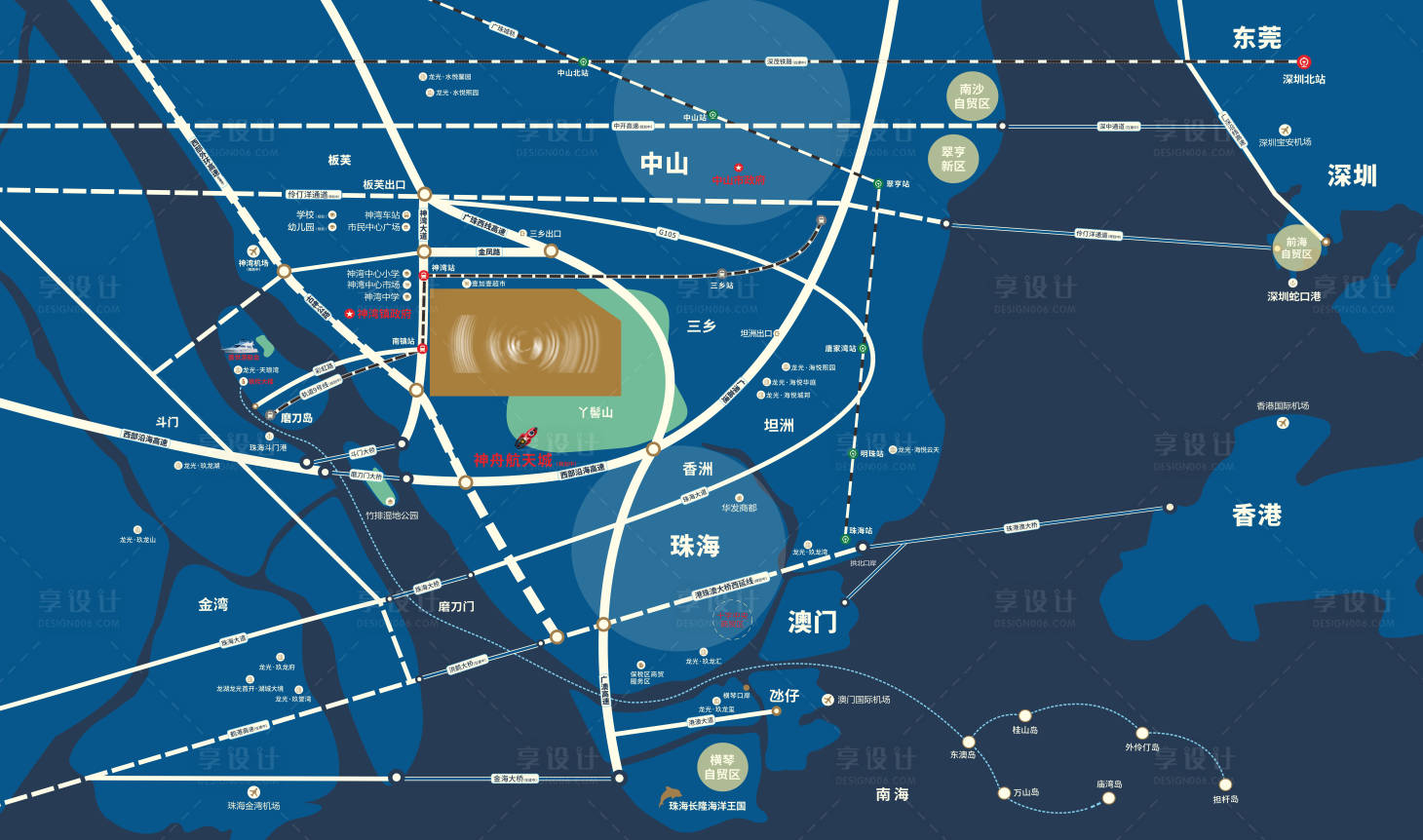 源文件下載【房地產(chǎn)區(qū)域圖廣告展板】編號：38230004524629546