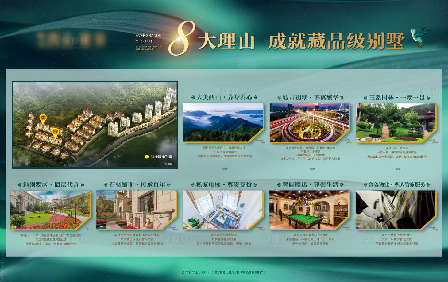 源文件下载【享设计】搜索编号：70670004605308498【八大理由海报桁架】