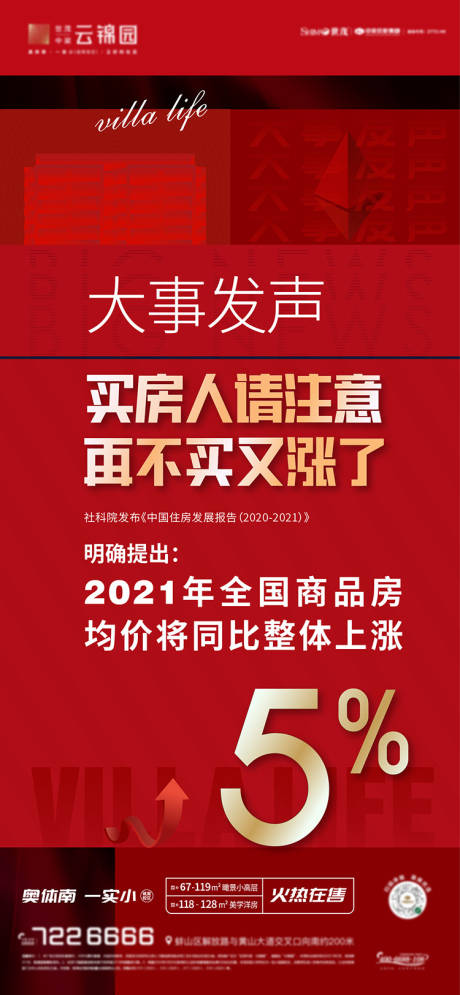 源文件下载【地产大事发声热点海报】编号：74210004708892743