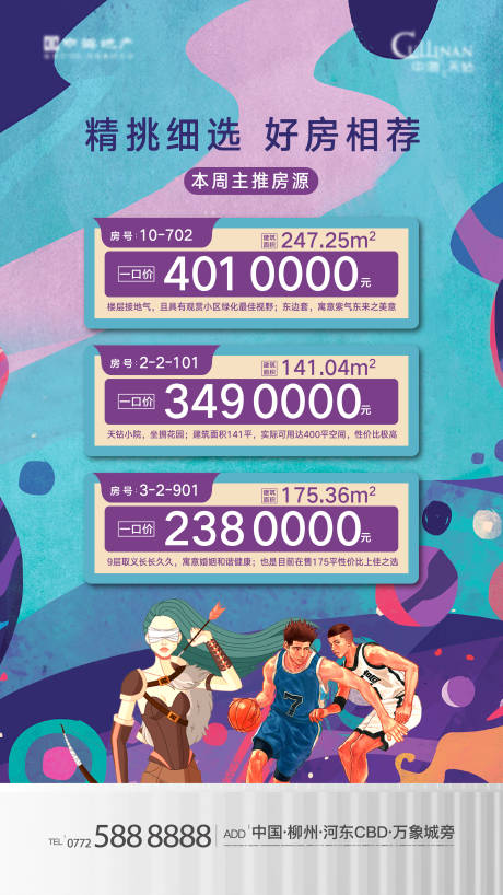 源文件下载【享设计】搜索编号：33310004690534626【潮玩房源推荐海报】