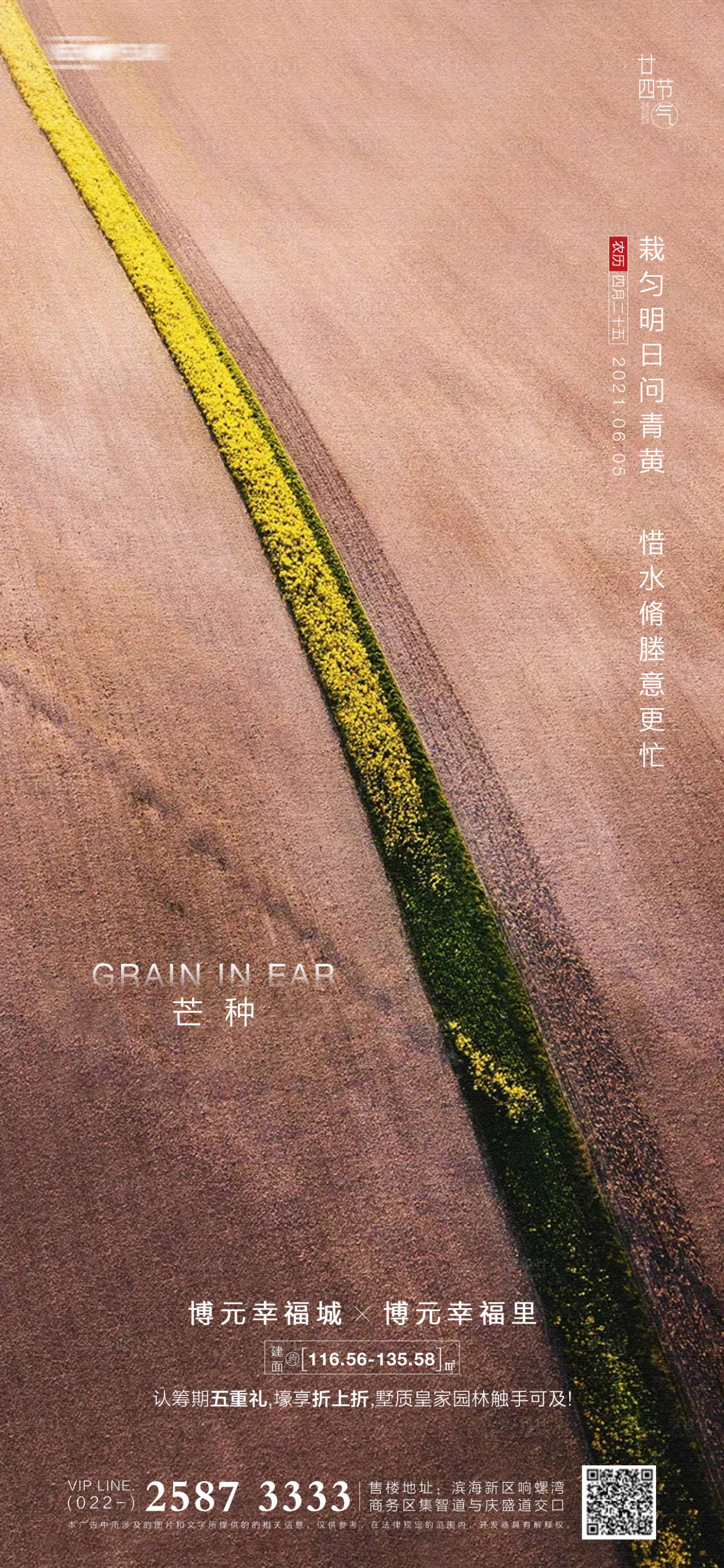 源文件下載【芒種房地產海報】編號：38110004707484599