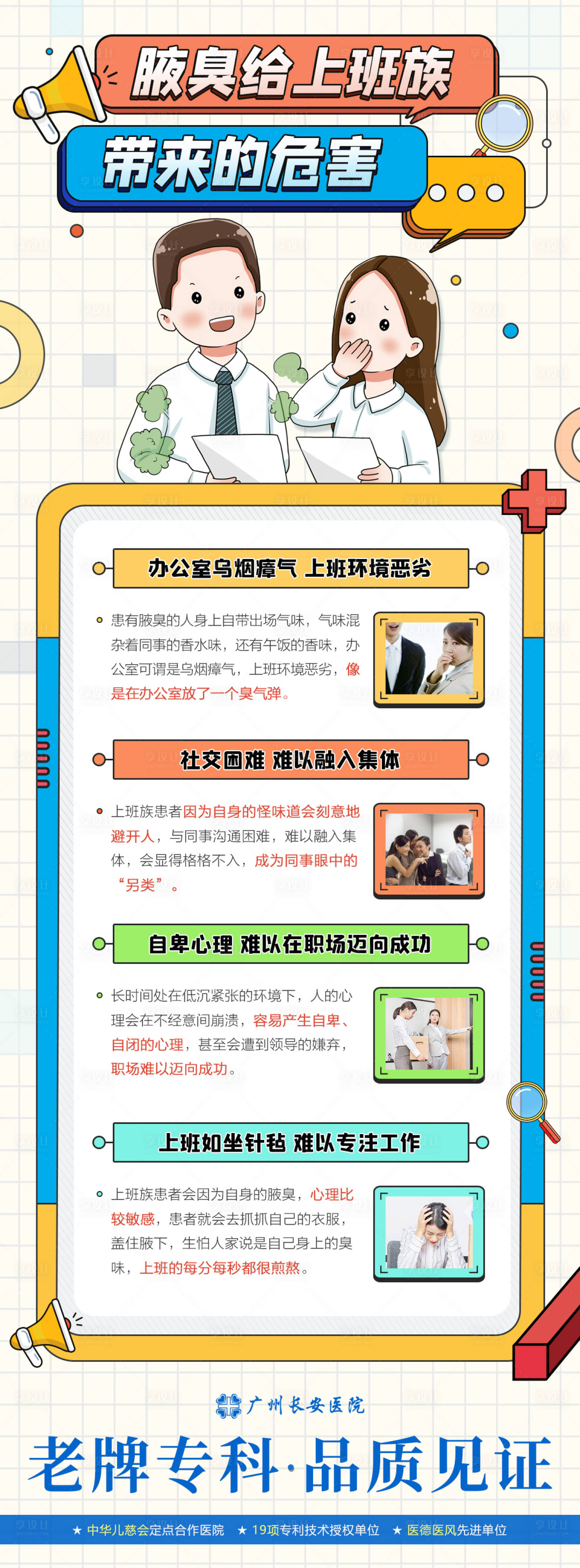 源文件下载【腋臭医疗专家海报】编号：93010004754586291