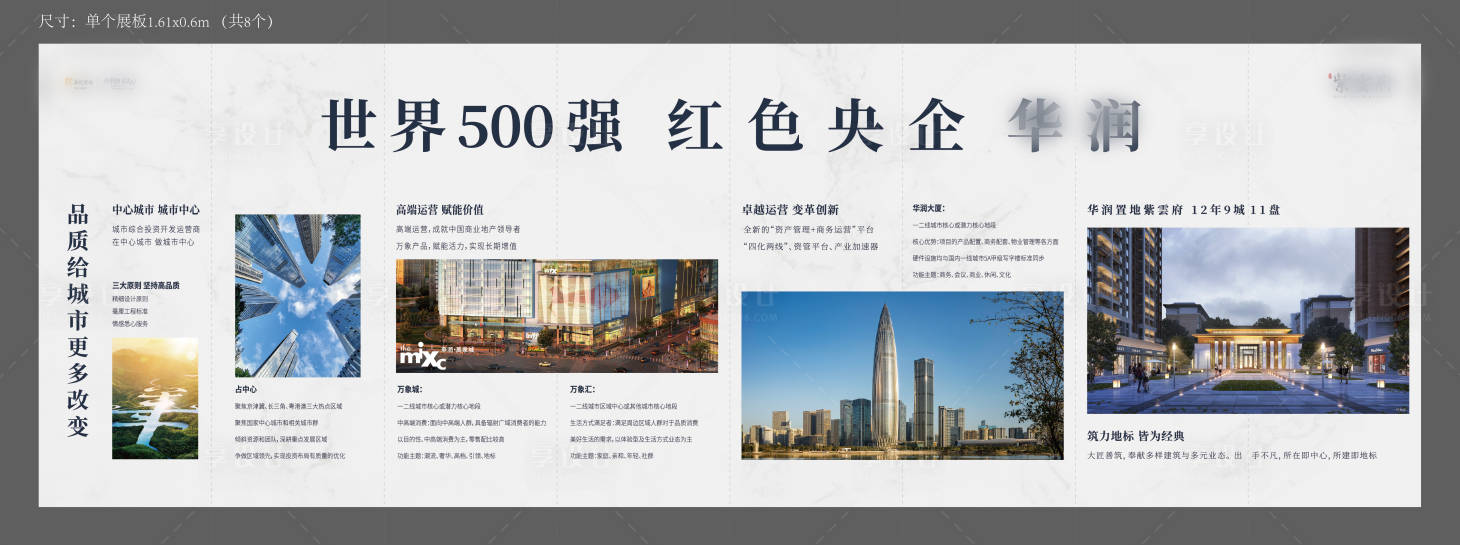 源文件下載【享設(shè)計(jì)】搜索編號(hào)：85870004885238201【地產(chǎn)品牌價(jià)值展板】