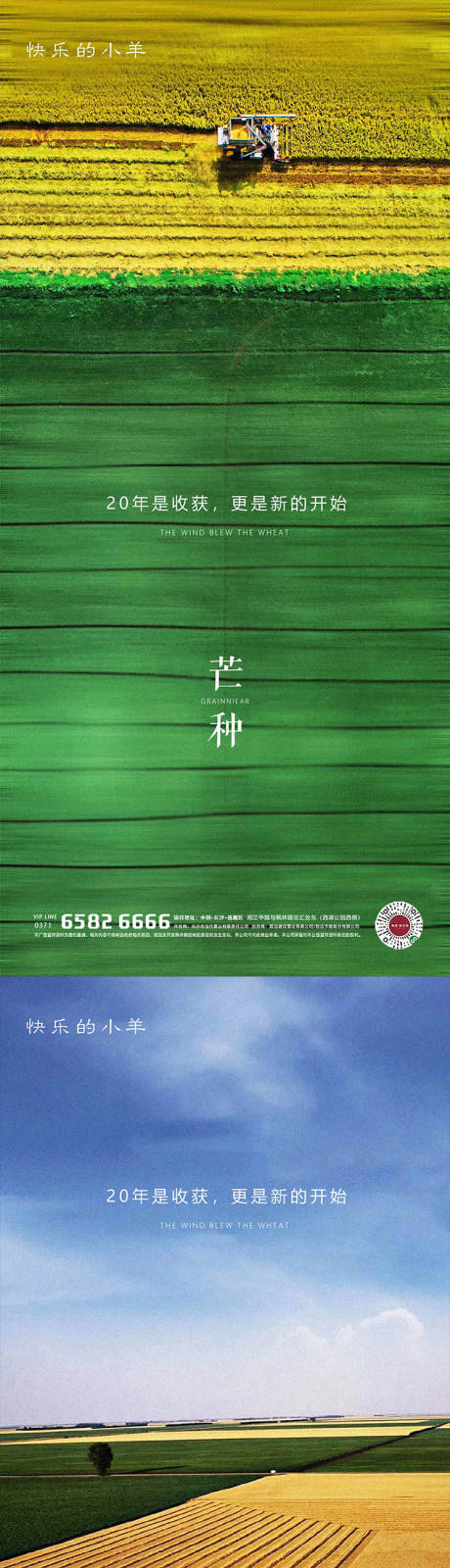 源文件下载【芒种节气海报】编号：94580004805069281