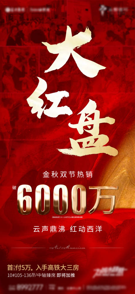 源文件下载【地产热销海报】编号：14400004845978705