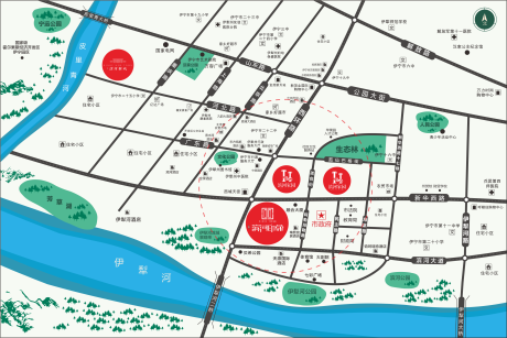 源文件下载【房地产售楼部区位图】编号：11620004920022051