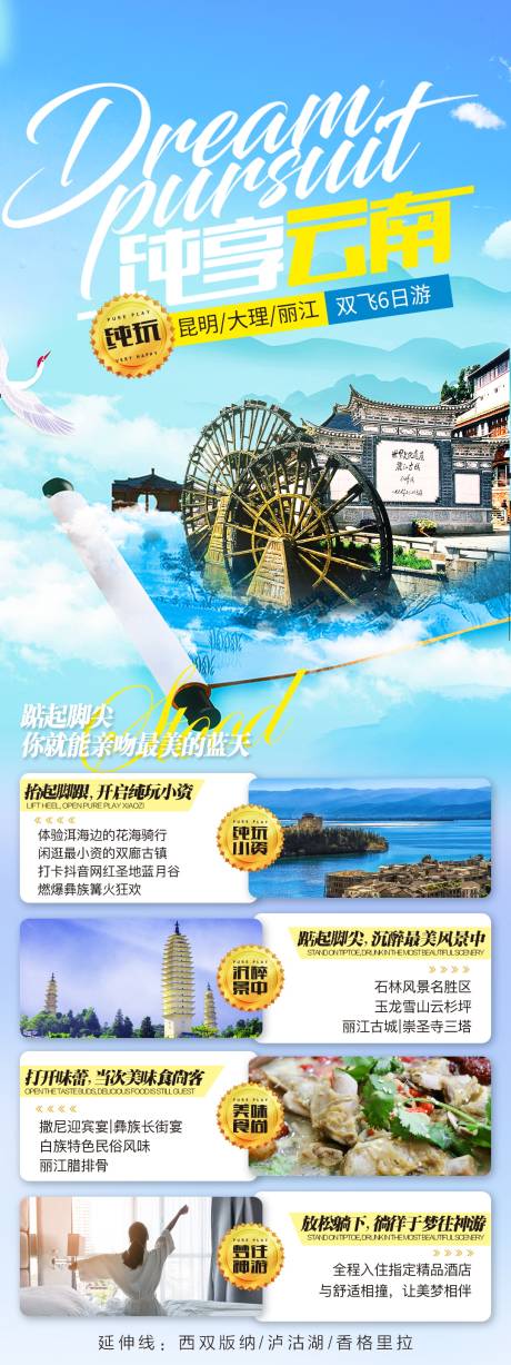 云南旅游海报长图-源文件【享设计】