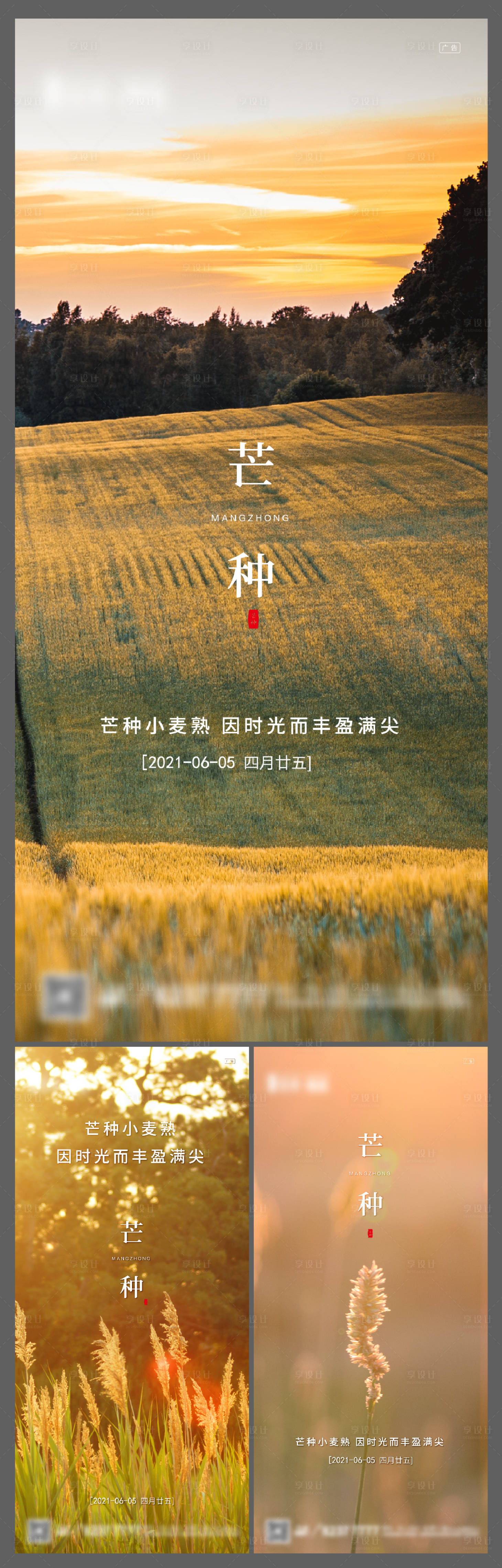 源文件下載【享設(shè)計(jì)】搜索編號(hào)：56990004637564520【二十四節(jié)氣芒種海報(bào)】