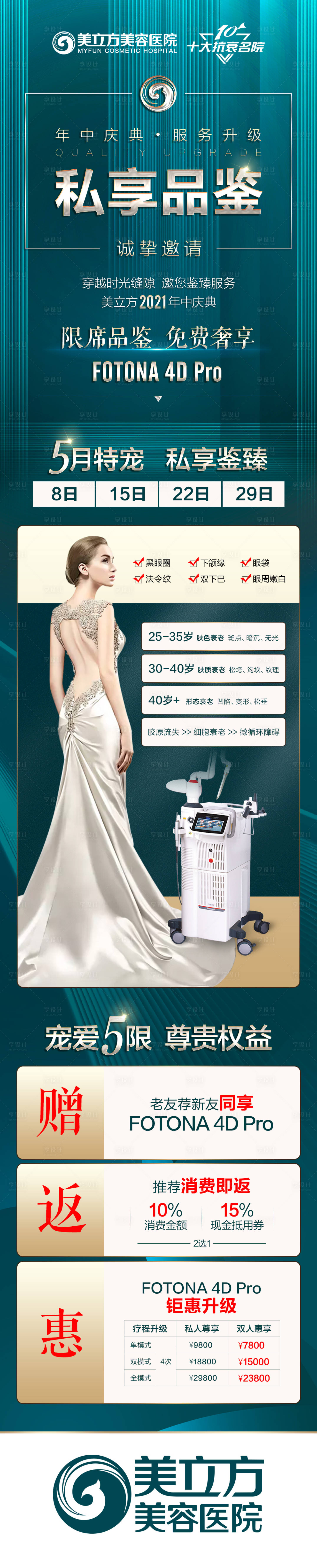 源文件下載【享設計】搜索編號：77710004792255778【私享品鑒醫美長圖海報】