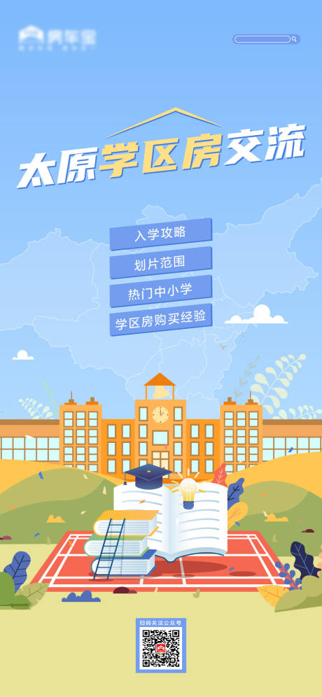 源文件下載【地產學區價值點海報單幀】編號：14430004941833650