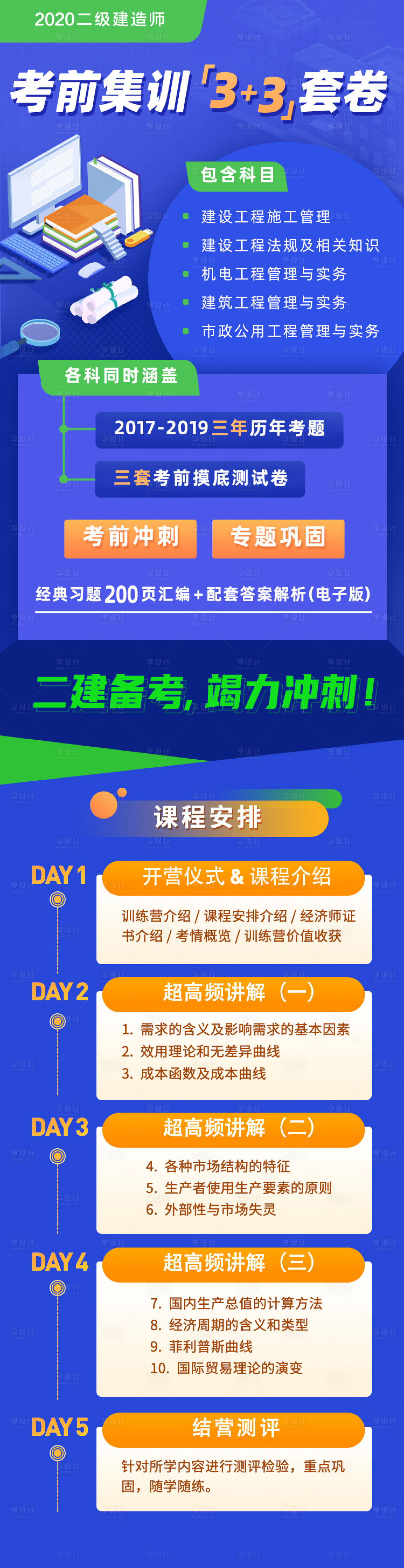 源文件下載【享設計】搜索編號：37100005248801014【教育考試課程培訓長圖海報】