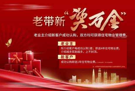 源文件下载【地产老带新背景板】编号：12570005130076080