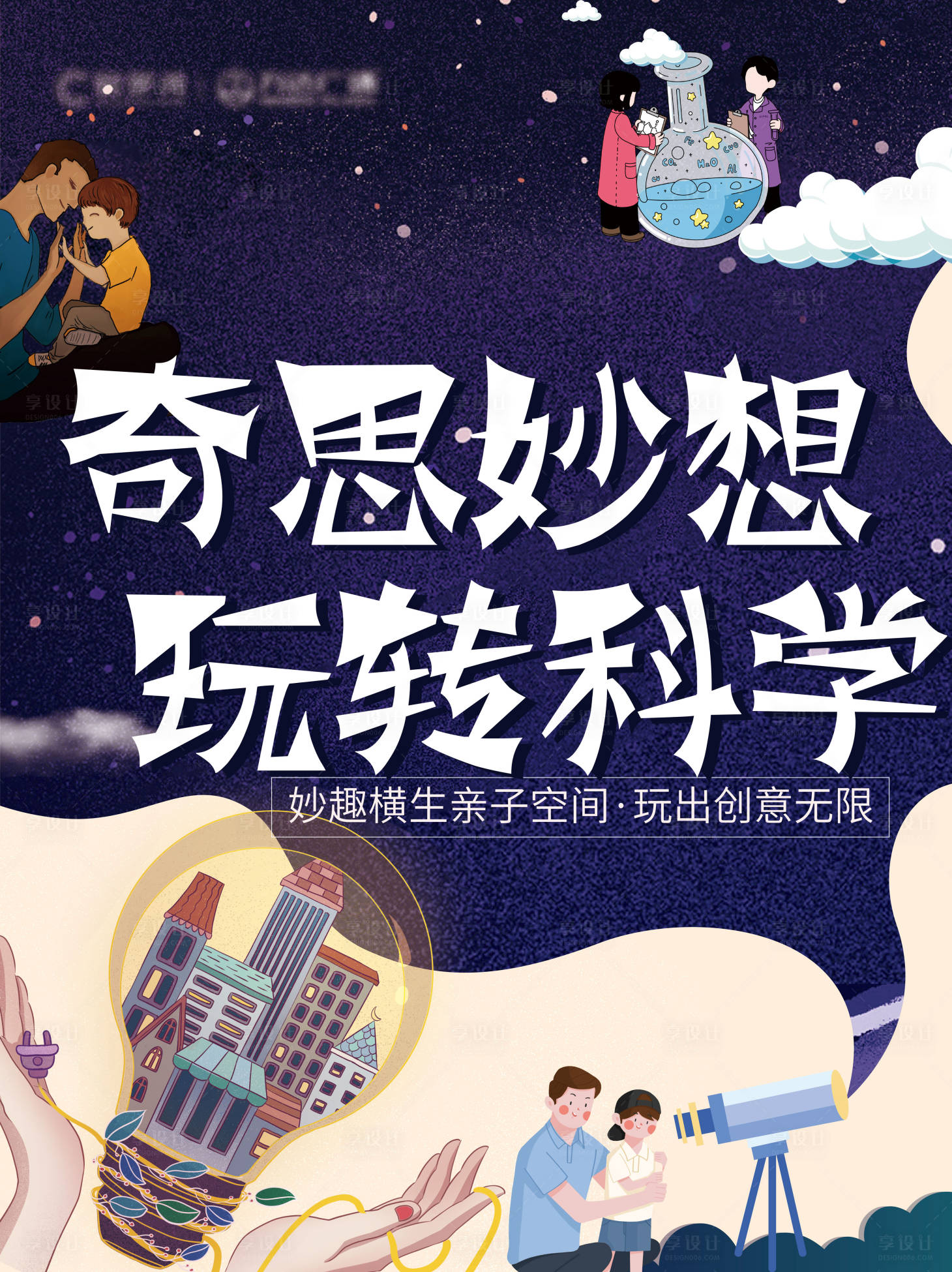 源文件下载【享设计】搜索编号：85030005075123701【科学实验】