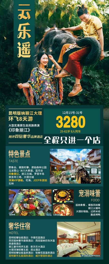 编号：20210630094508214【享设计】源文件下载-云南版纳旅游海报