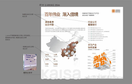 源文件下载【房地产品牌墙广告展板】编号：17810003224964052