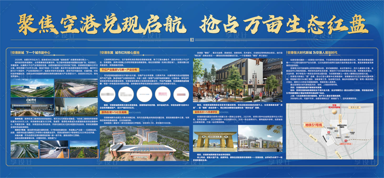 源文件下載【享設計】搜索編號：49790004922307838【地產區域價值點加推海報展板】