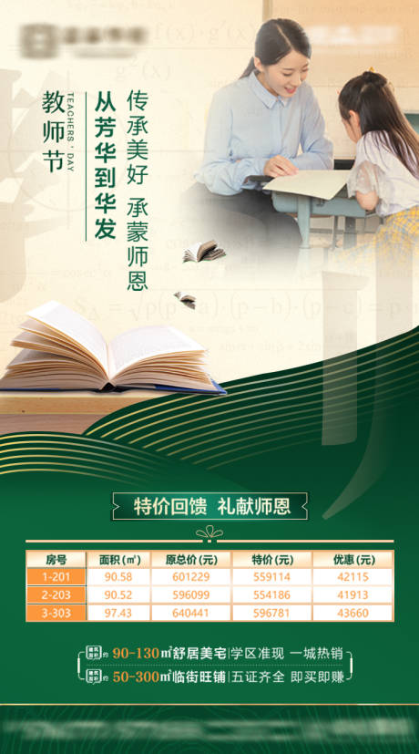 源文件下载【地产教师节海报】编号：94540005176706251