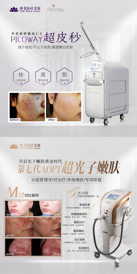源文件下载【医美超皮秒超光子仪器海报】编号：52860004955518802