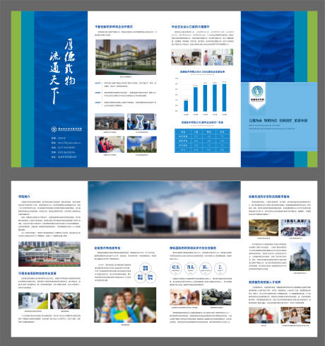 源文件下载【享设计】搜索编号：27010005327542522【学校招生简章四折页DM单页】
