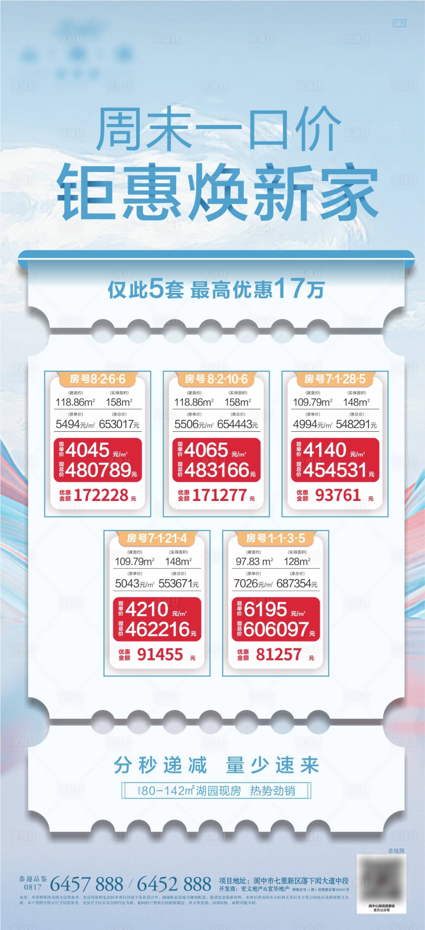 源文件下载【享设计】搜索编号：31140005223771882【地产特价房海报】