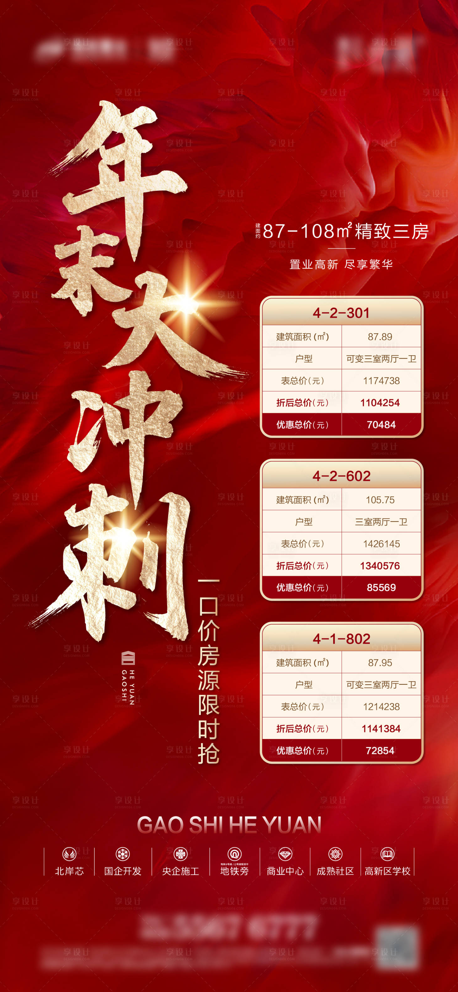 源文件下載【享設(shè)計(jì)】搜索編號(hào)：37290005083232115【沖刺特價(jià)房海報(bào)】