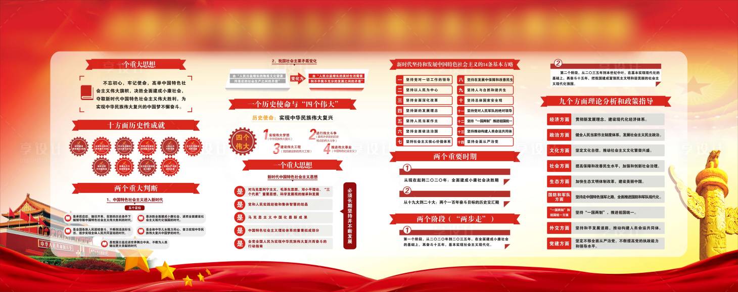源文件下載【享設(shè)計】搜索編號：20130005239358681【紅色黨建信息圖表展板背景】