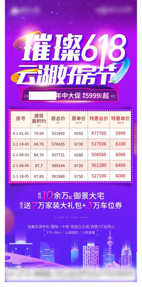 源文件下载【地产618热销海报】编号：68700005158155836