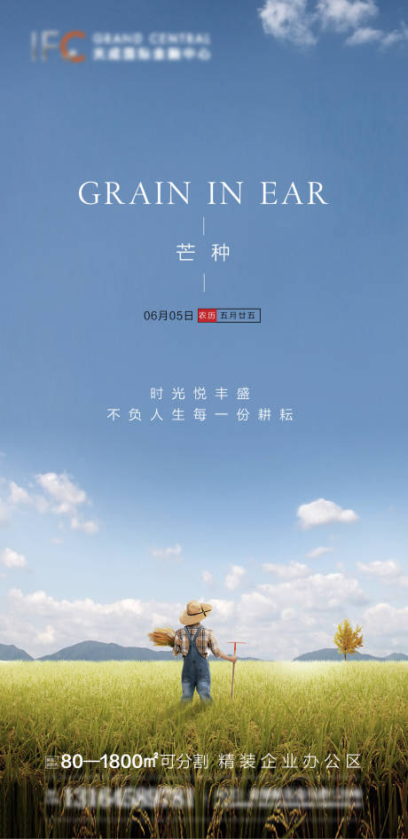 源文件下载【芒种海报】编号：43650004938007495