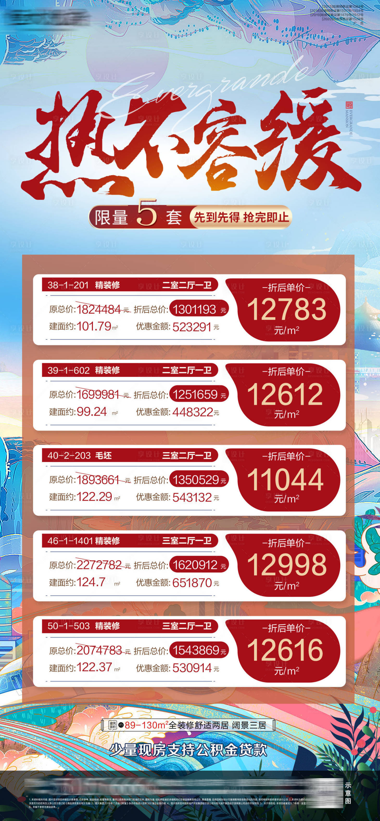 源文件下载【热不容缓一口价海报】编号：88790004996285175