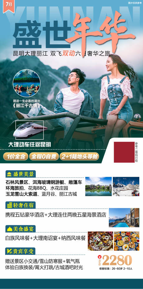 源文件下载【云南旅游海报】编号：23660005214149991