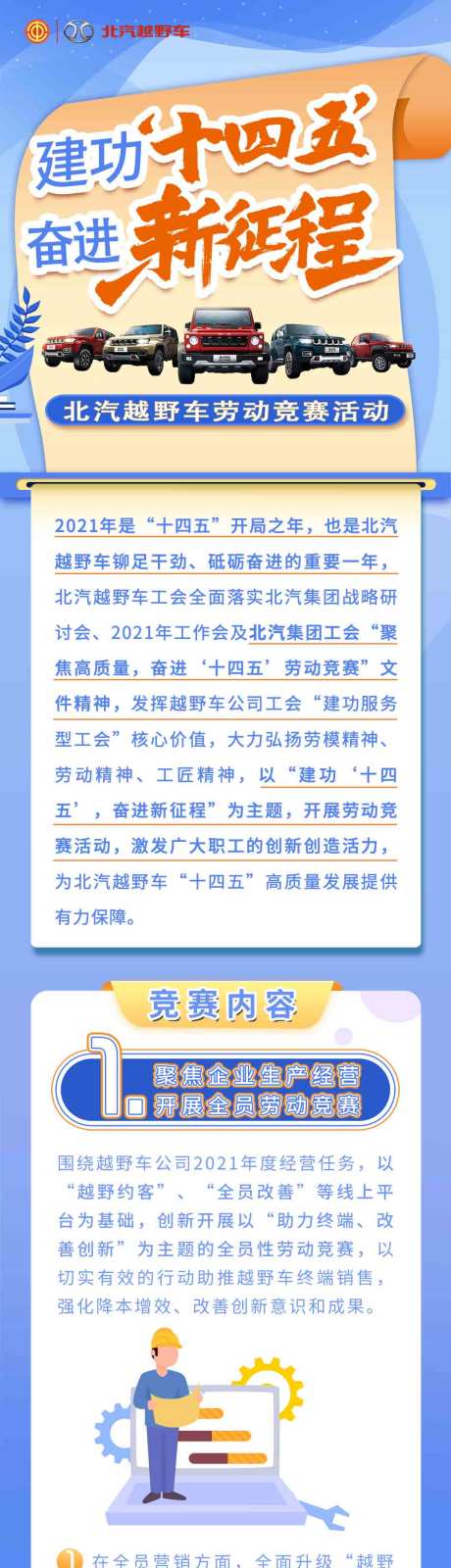 汽车长图活动海报