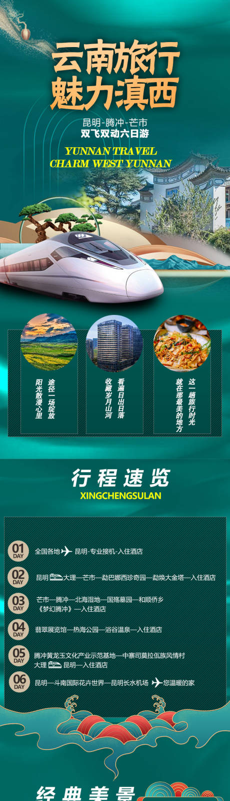 源文件下载【享设计】搜索编号：33010005297972483【云南昆明大理丽江腾冲旅游详情页】