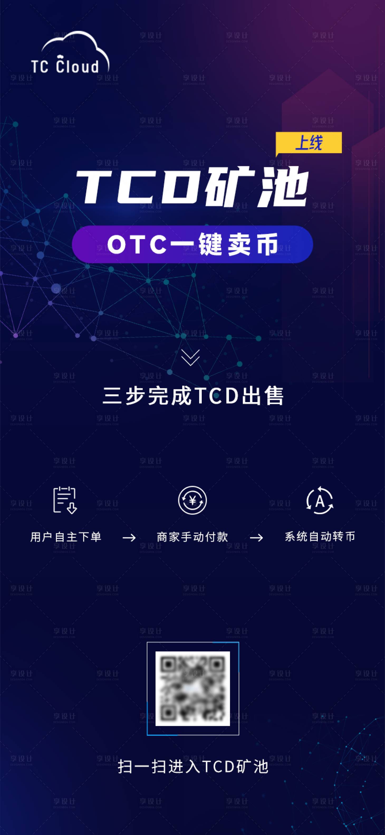 源文件下載【享設計】搜索編號：84780005187534376【科技漸變海報】