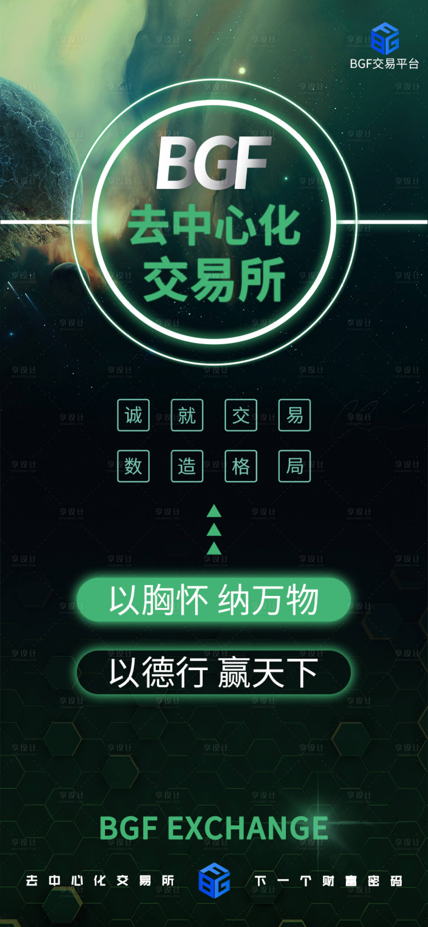 源文件下载【区块链科技海报】编号：24200005187655155