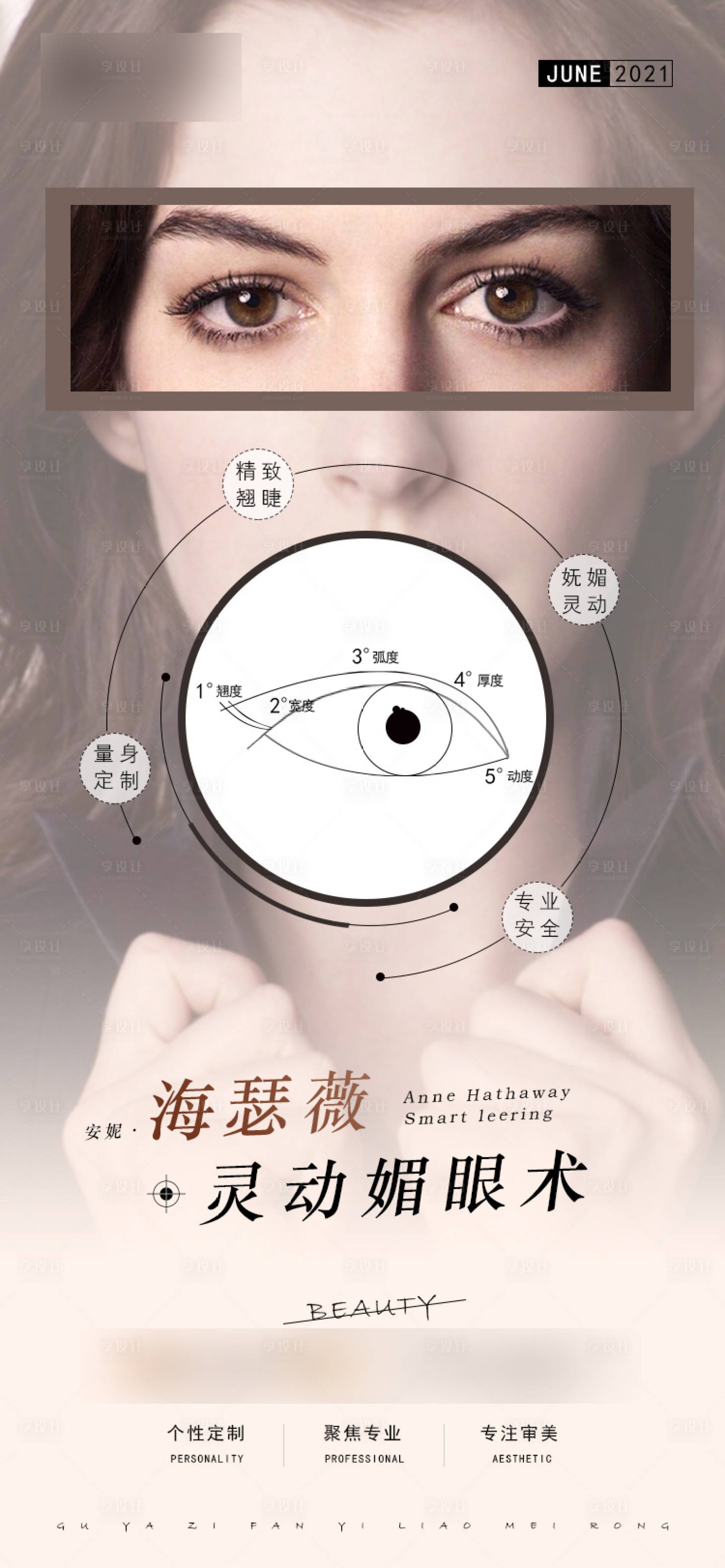 源文件下載【媚眼術雙眼皮海報】編號：69310005365639176