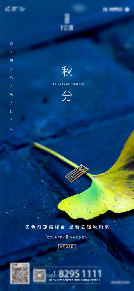 源文件下载【秋分海报】编号：70480005285746491