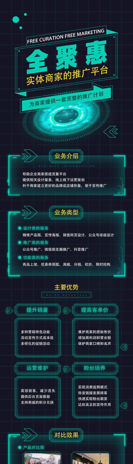源文件下载【科技推广平台宣传长图海报】编号：20210611153329656