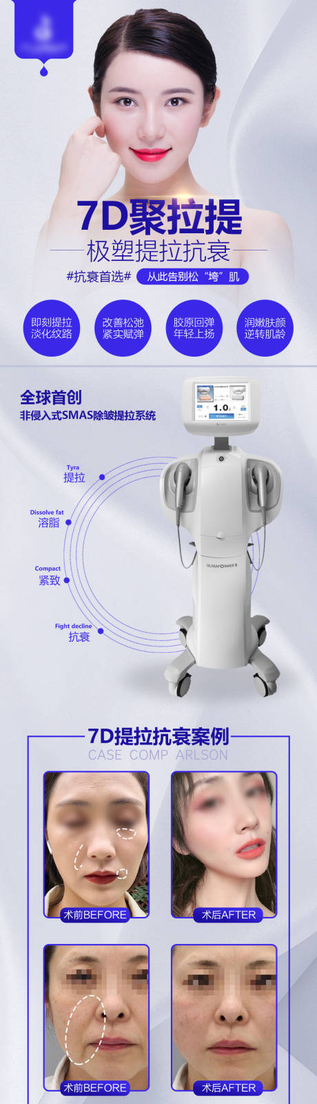 源文件下载【医美7D聚提拉海报】编号：20210625174919197