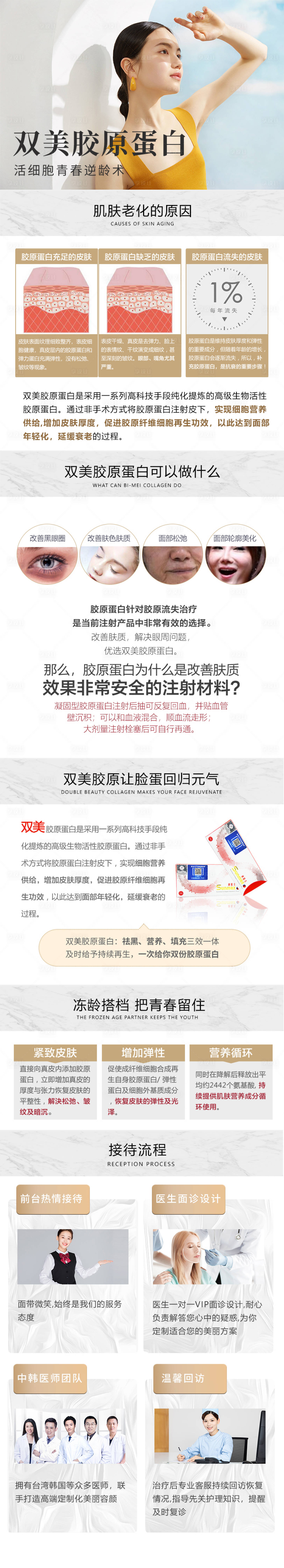 源文件下载【享设计】搜索编号：89080004982368198【双美胶原蛋白电商详情页】